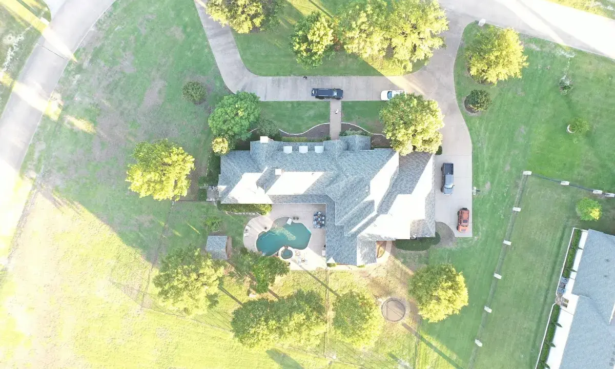 New shingle roof installation on a home in Walnut Ridge